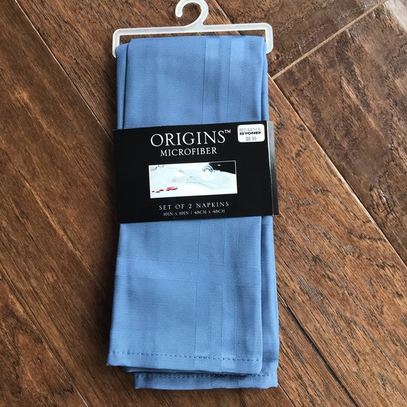 4 sets left! Origins Microfiber Napkins- set of 2 - Picture 1 of 2